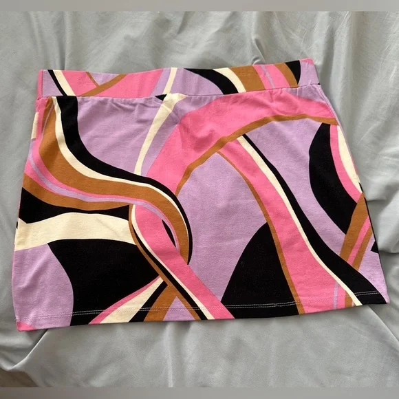 NWT Y2K Vintage Bejewled Pucci Print Micro Mini- RARE - Picture 2 of 7